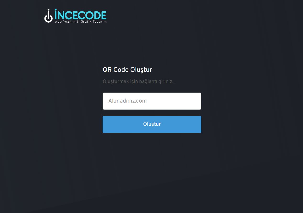 Qr Kod Oluşturma Yazılım Hizmeti